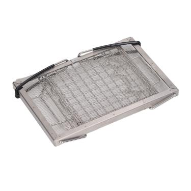 Imagem de Torradeira de Fogão de Acampamento Portátil de Aço Inoxidável para Reunião de Piquenique