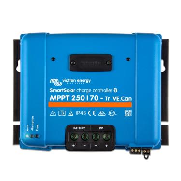 Imagem de Victron Energy SmartSolar MPPT Tr VE Controlador de carga solar (Bluetooth) - Controladores de carga para painéis solares - 250 V, 70 amp, 12/24/36/48 volts