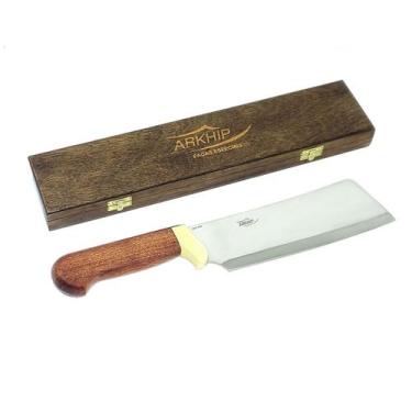 Imagem de Cutelo Arkhip Topa Tudo 8'' Cabo Madeira Caixa