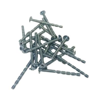 Imagem de Kit 40 Parafusos P/ Instalar Puxadores 50mm Zincado Madeira - JÔ MARCA