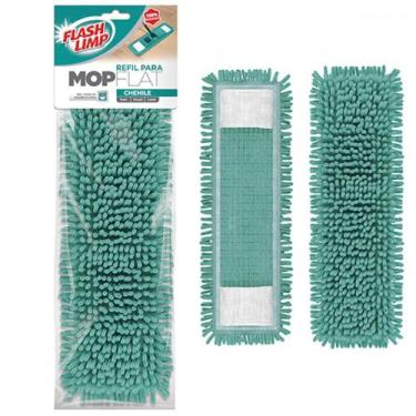 Imagem de Refil Para Mop Flat Chenile Flash R7633 - FLASH LIMP