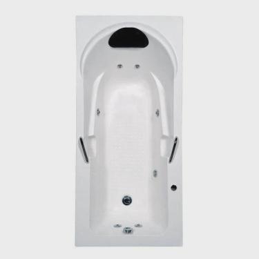 Imagem de Banheira Hidromassagem Astra Capri Super Luxo 150cmx80cmx43cm - 04 Jatos Acrílico P5 Com Aquecedor