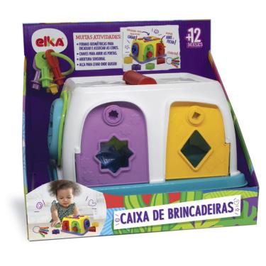 Imagem de Brinquedo Didático Caixa de Brincadeiras - elka