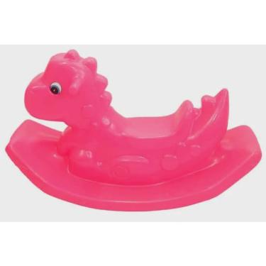 Imagem de Gangorra dino divertida para criançinhas- brincadeira ideal escola infantil