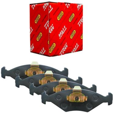 Imagem de Kit Pastilha Freio Fiat Uno Mille 2009 a 2014 Dianteira Teves trw RCPT12590