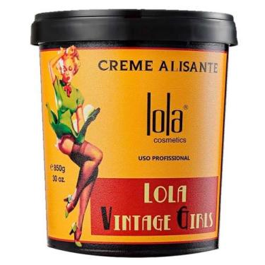 Imagem de Creme Alisante Lola Vintage Girls 850g - LOLA COSMETICS, 850g