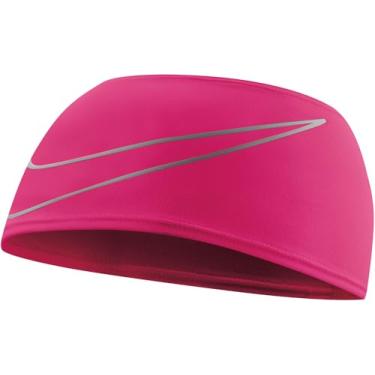 Imagem de Nike Faixa de cabeça de corrida Dri-Fit Swoosh - Rosa