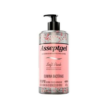 Imagem de Álcool Em Gel Higienizante Asseptgel Soft Pink 420g Start - Start Quim