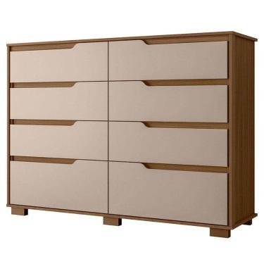 Imagem de Cômoda Gaveteiro Georgia Carvalho Fendi - Moval