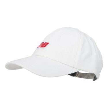 Imagem de Boné New Balance 6-Panel Patch Logo, Off white, Único