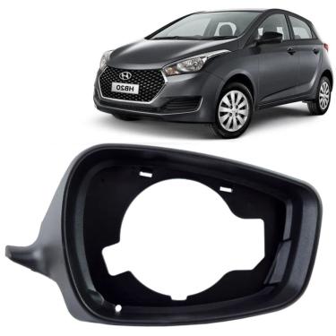 Imagem de Aro Moldura Retrovisor Hb20 2012 A 2019 Lado Direito