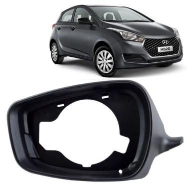 Imagem de Aro Moldura Retrovisor Hb20 2012 Até 2019 Lado Esquerdo