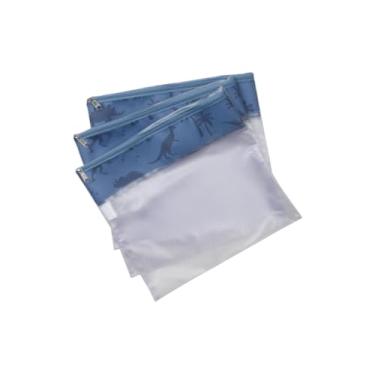 Imagem de Masterbag, Conjunto 3 Saquinhos de Maternidade Dinossauro Azul - Masterbag