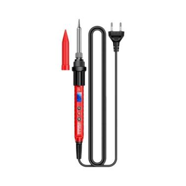 Imagem de Ferro De Solda Elétrico Aneng, Temperatura Ajustável, 60w, Tomada Ue, 