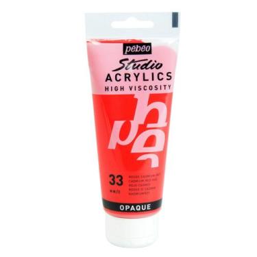 Imagem de Tinta Acrílica Studio 100ml Pébéo 33 Cad Red