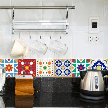 Imagem de Faixa Border Adesivo Azulejos Hidráulicos - Kanto Store