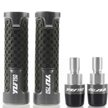 Imagem de Motorcycle Throttle Handle Grips，replacement part，Handlebar Grips Powersports Grips Accessories, For Yamaha YZF750 YZF 750 1993-1998 1994 1995 YZF750R