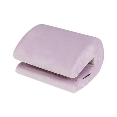 Imagem de FashionCha Apoio de cabeça para cadeira de escritório Almofada de apoio de cabeça ergonômica para cadeira de mesa Almofada de de pescoço para cochilo para, Rosa