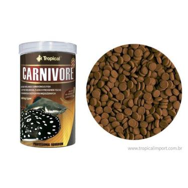 Imagem de Ração Peixes CARNIVORE - POTE 300G - Tropical
