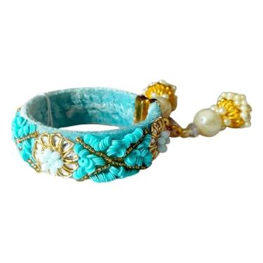 Imagem de KANJAARA Raksha Bandhan Festival Rakhi para Bhabhi Rakhee para cunhada estilo bracelete Rakhi - pacote com 1 (disponível em multicolorido)