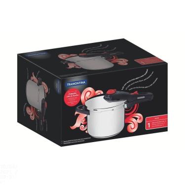 Imagem de Panela De Pressão Solar Em Aço Inox Fundo Triplo Com 5 Dispositivos De Segurança 22 Cm 6