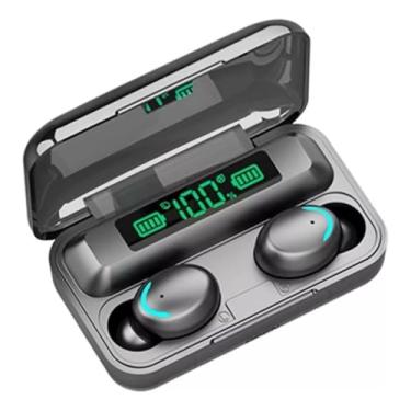 Imagem de Fone de Ouvido F9-5 Bluetooth 5.3 TWS com Power Bank - Tela LCD Digital, Som Imersivo e Resistente à Água - Redução de ruído
