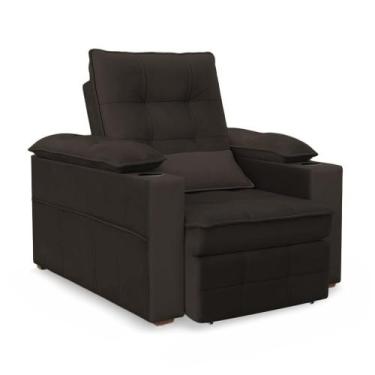 Imagem de Poltrona do Papai Reclinável Retrátil Thor material sintético - Loja S