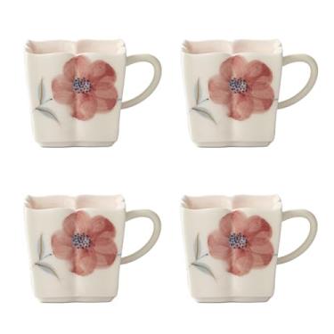 Imagem de Conjunto de chá Gongfu pintado à mão Boutique – Flor de pêssego vibrante em porcelana branca pura, inclui Gaiwan chinês e xícaras de chá, conjunto de presente de cerimônia de chá, conjunto de chá para