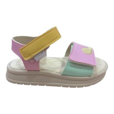 Imagem de Sandália Papete Infantil Pampili Petit Colorido (Colorido, BR, Criança de 4 a 8 anos, Numérico, M, 28)