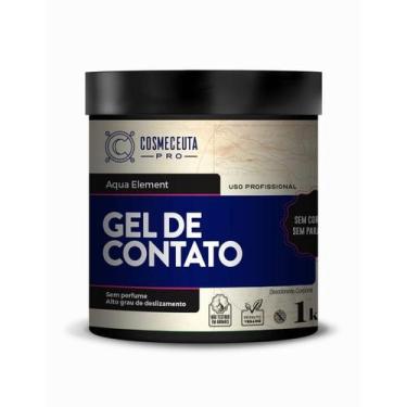 Imagem de Creme de massagem gel de contato 1kg cosmeceuta