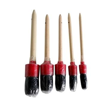 Imagem de Kit Pincel Automotivo Detalhamento Jogo Completo Profissional Kit Pinceis Karbox