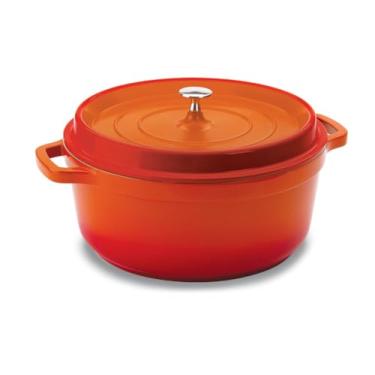 Imagem de Caçarola Redonda, Laranja, 29.5 X 13 Cm, 6.8 L, Herces Pa9000-28L, Hercules