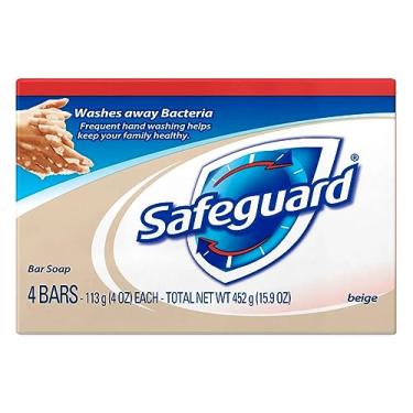 Imagem de Safeguard Sabonete Antibacteriano Em Barra (1 Pacote Com 4 Barras)
