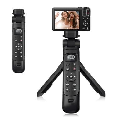 Imagem de Tripé de câmera com liberação de obturador recarregável, alça de controle remoto sem fio AODELAN Shooting Grip para Nikon COOLPIX P1000, P1100, P950, B600, A1000, Z50, Z30, Z fc, Z6 II, Z7 II, Z5, Z50