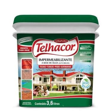 Imagem de Impermeabilizante Resina Base d'água Incolor Fosca Telhacor - Uirapuru