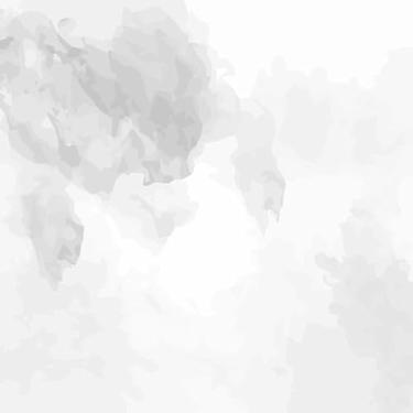 Imagem de Quadro Decorativo com Estampa Gray Watercolor Painting White 50 x 50 Papel 1 unidade