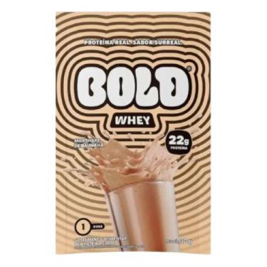 Imagem de Whey protein sache 22g concentra milkshake baunilha 30g bold