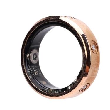 Imagem de Zopsc Smart Ring Fitness Tracker Com Strass, Bluetooth Remote Camera Shutter IP68 À Prova de Água Step Counter Activity Tracker para Mulheres Homens. (10#)