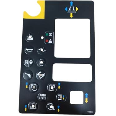 Imagem de 82417 82417gt 82417 C Painel de controle de plataforma decalque compatível com Genie Lifts GS-2668 RT GS-3268 RT GS-3384 GS-3390 GS-4390 GS-5390
