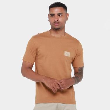 Imagem de Camiseta Onbongo Casual Masculina, Marrom claro, GG