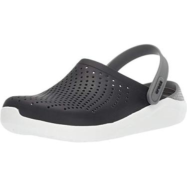 Imagem de Sandália, Crocs, Literide, Black/Smoke, 41, Adulto Unissex