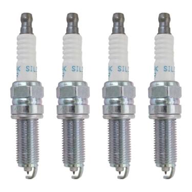 Imagem de Powkos Vela de ignição Iridium LKR7DIX-11S compatível com Honda Accord Odyssey Pilot Jeep Grand Cherokee Wrangler Dodge Charger Durango Journey substitui 93175 SILZKR7B11 ILZKR7B11 (pacote com 4)