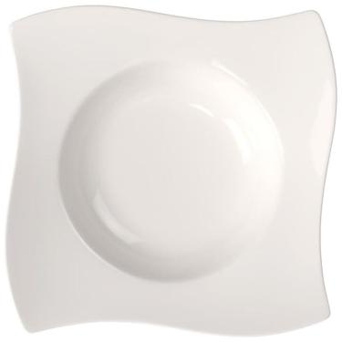Imagem de Prato para Massa ou Sopa de 28 cm, Elegância e Praticidade em Sua Mesa com Formato Redondo e Material de Porcelana, Villeroy Boch, Branco