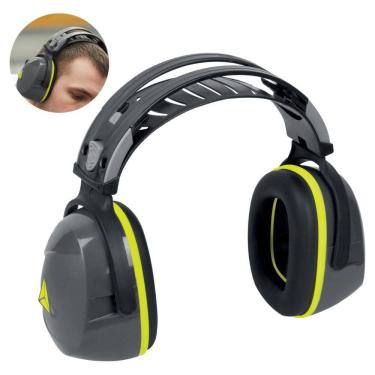 Imagem de Abafador De Ruído Concha 29 dB Protetor Auditivo Antirruído Interlagos 2 Delta Plus
