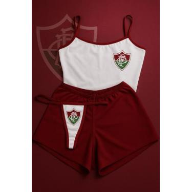 Imagem de Baby doll - Conjunto Coração de Torcedora - Freire Company, Fluminense