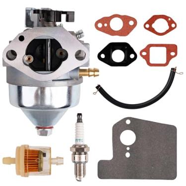 Imagem de BlueStars Kit de carburador GCV190 HRX217 - Para Honda GCV 190 GCV190LA GCV190A Motor HRX 217 HRB217 HRX217K1 HRX217K2 Cortador de grama 16100-Z0Y-813 Choke manual de arruela de pressão com 162117K2