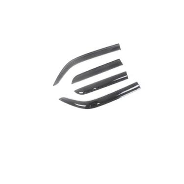 Imagem de GRJQRKHZ Defletor de janela lateral de carro para k&ia Soul 2009-2013 Weathershied viseira de porta vento sol proteção chuva janela lateral defletores de vento