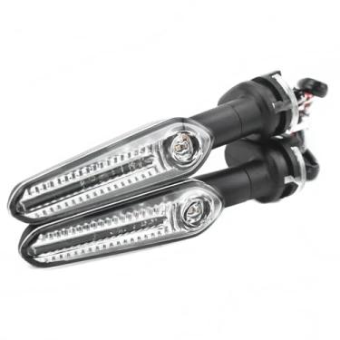 Imagem de GRJQRKHZ Luz de seta de motocicleta para Y&amaha Fz-07 2014-2017 Luz de seta traseira para motocicleta Lâmpada indicadora de freio traseiro acessórios de motocicleta
