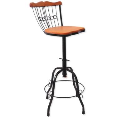 Imagem de Banqueta Bistrô Regulável E Giratória Para Cozinha
