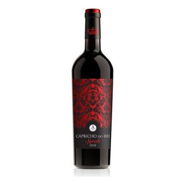 Imagem de Vinho Português Tinto Capricho Do Rei Syrah - Lisboa 750ml - Importado